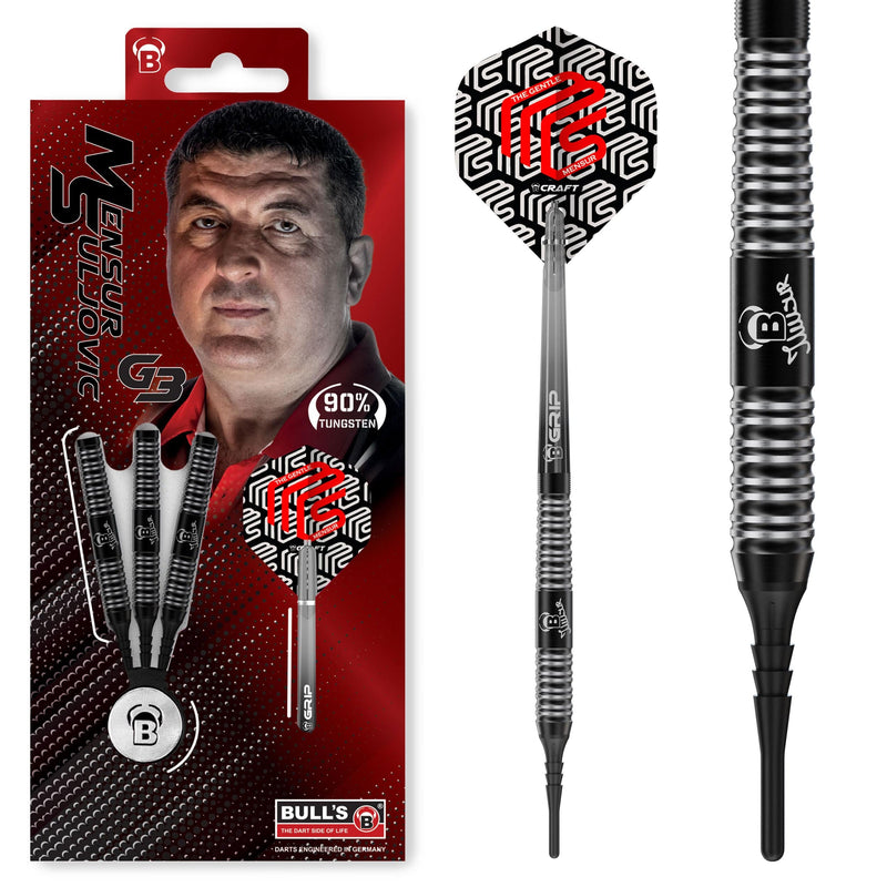 BULL's Mensur Suljovic G3 90% Softdarts - DreamDarts Dartshop