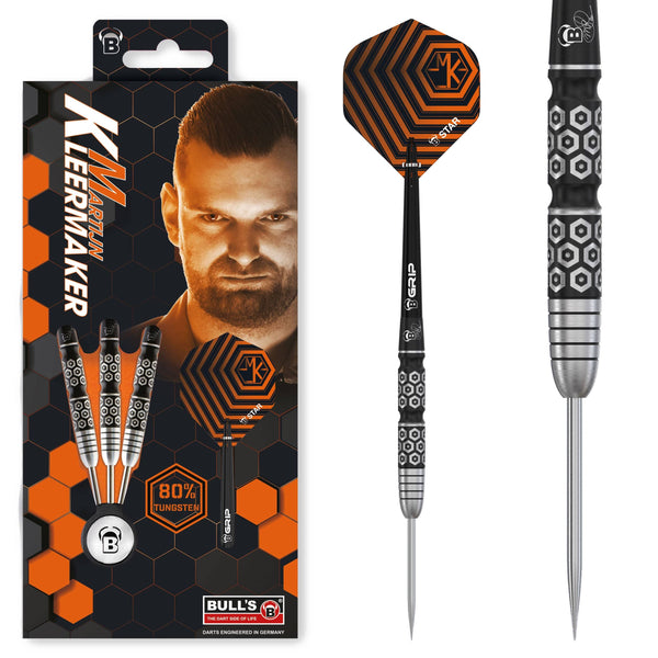 BULL'S Martin Kleermaker 80% Tungsten Steeldarts - DreamDarts Dartshop