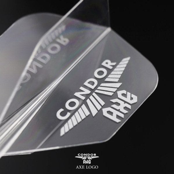 Condor Axe Flights Clear Shape Logo - DreamDarts Dartshop