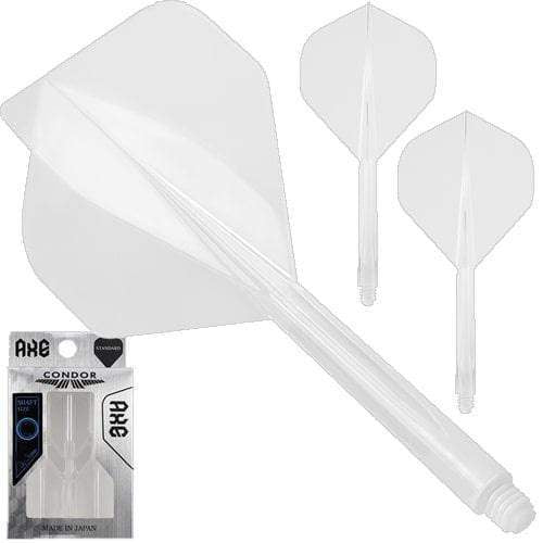 Condor Axe Flights Clear Standard - DreamDarts Dartshop