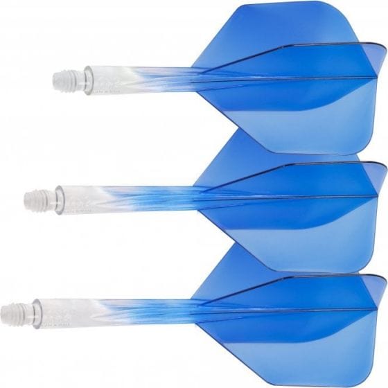 Condor Axe Flights Gradiant Blue Shape - DreamDarts Dartshop