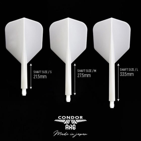 Condor Axe Flights Gradiant Blue Shape - DreamDarts Dartshop