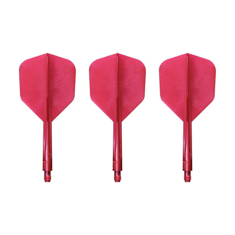 Condor Axe Flights Metallic Red Shape - DreamDarts Dartshop