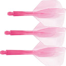 Condor Axe Flights Neon Pink Shape - DreamDarts Dartshop