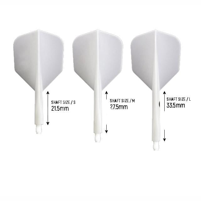 Condor Axe Flights Weiß Shape - DreamDarts Dartshop