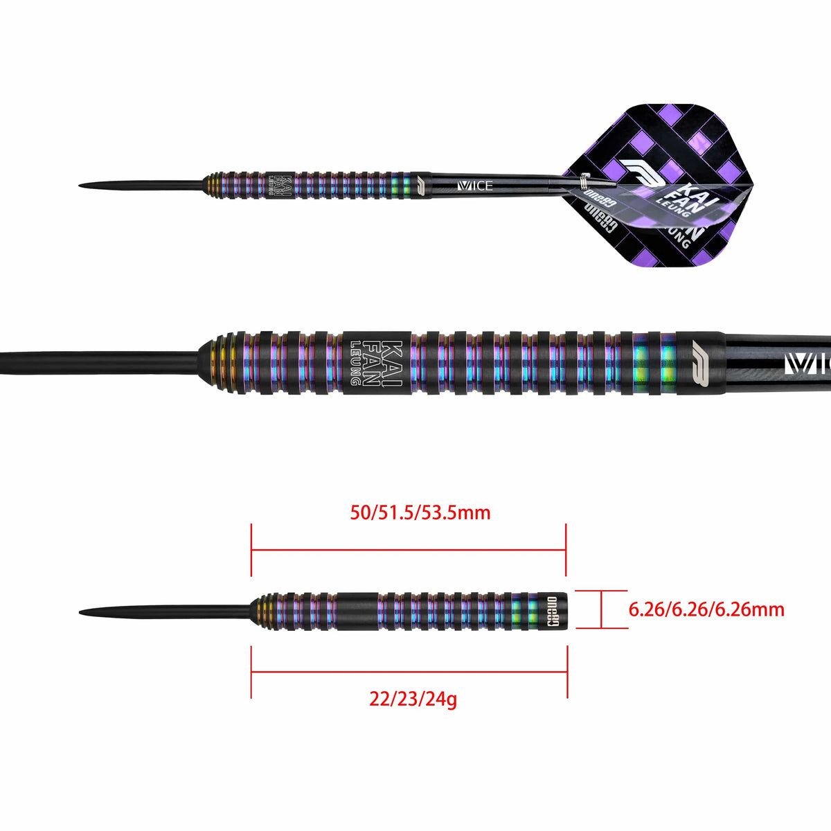 FB Kai Fan Leung V2 Signature Darts - DreamDarts Dartshop