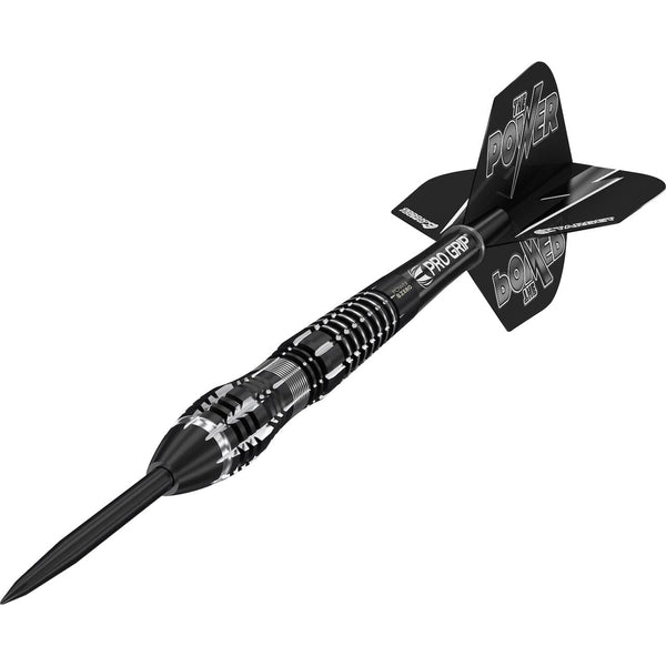 POWER 8ZERO 4 BLACK TITANIUM Steeldarts - DreamDarts Dartshop