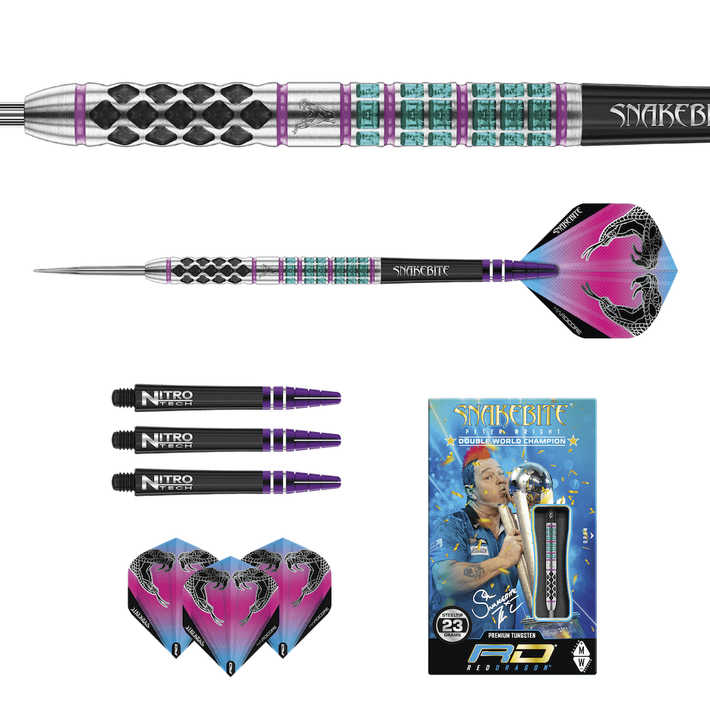 Peter Wright Supa Venom 90% Steeldarts