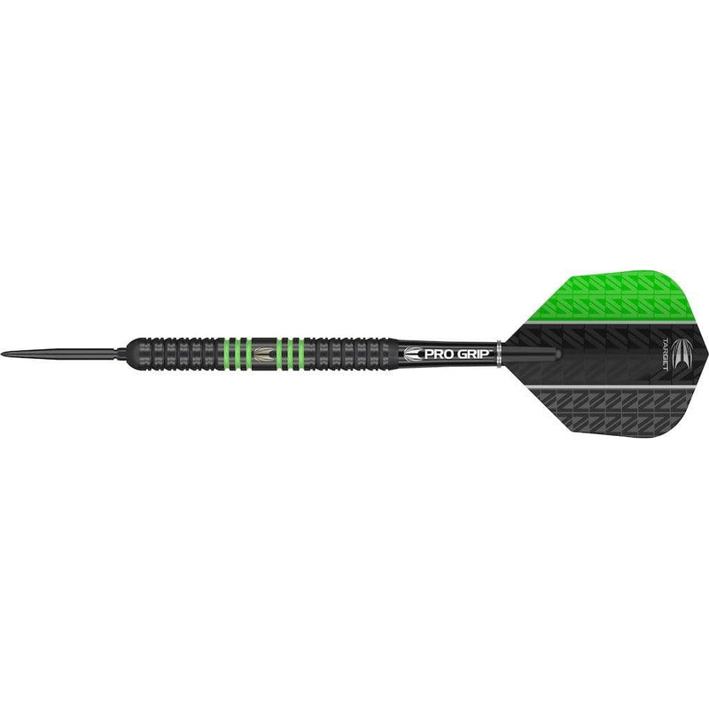 VAPOR 8 Black Green Swisspoint 80% Steeldarts - DreamDarts Dartshop