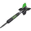 VAPOR 8 Black Green Swisspoint 80% Steeldarts - DreamDarts Dartshop