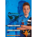 David Nachreiner A-Flow Black Line 90% Steeldarts - DreamDarts Dartshop