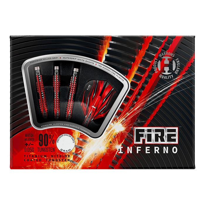 HARROWS Fire Inferno 90% - DreamDarts Online Dartshop