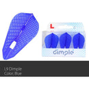 Z L9 L-Style Champagne Dimple Flights - DreamDarts Dartshop