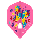 Fallon Sherrock v2 Standard L1 L-Style Signature Champagne Pro Flights - DreamDarts Dartshop