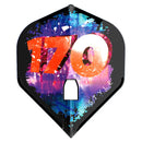 Fallon Sherrock v4 170 Black L1 L-Style Signature Champagne Pro Flights - DreamDarts Dartshop