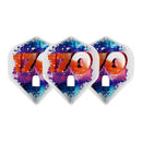 Fallon Sherrock v4 170 Clear White L1 L-Style Signature Champagne Pro Flights - DreamDarts Dartshop