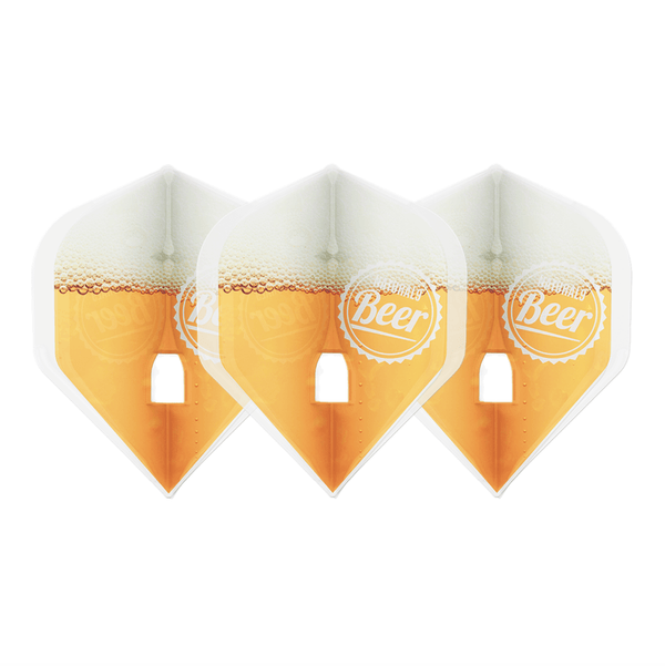 Natural9 Love Beer Standard L1 L-Style Signature Champagne Pro Flights - DreamDarts Dartshop