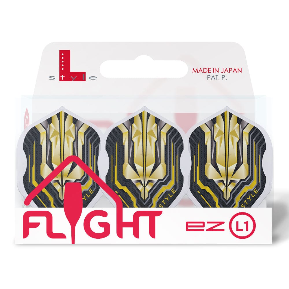 Origin Series Standard L1 L-Style Signature Champagne EZ Flights - DreamDarts Dartshop