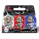 Ryuta Arihara v1 Mix L3 Signature Champagne Pro Flights - DreamDarts Dartshop