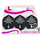 Fallon Sherrock v3 Standard L1 L-Style Signature Champagne Pro Flights - DreamDarts Dartshop