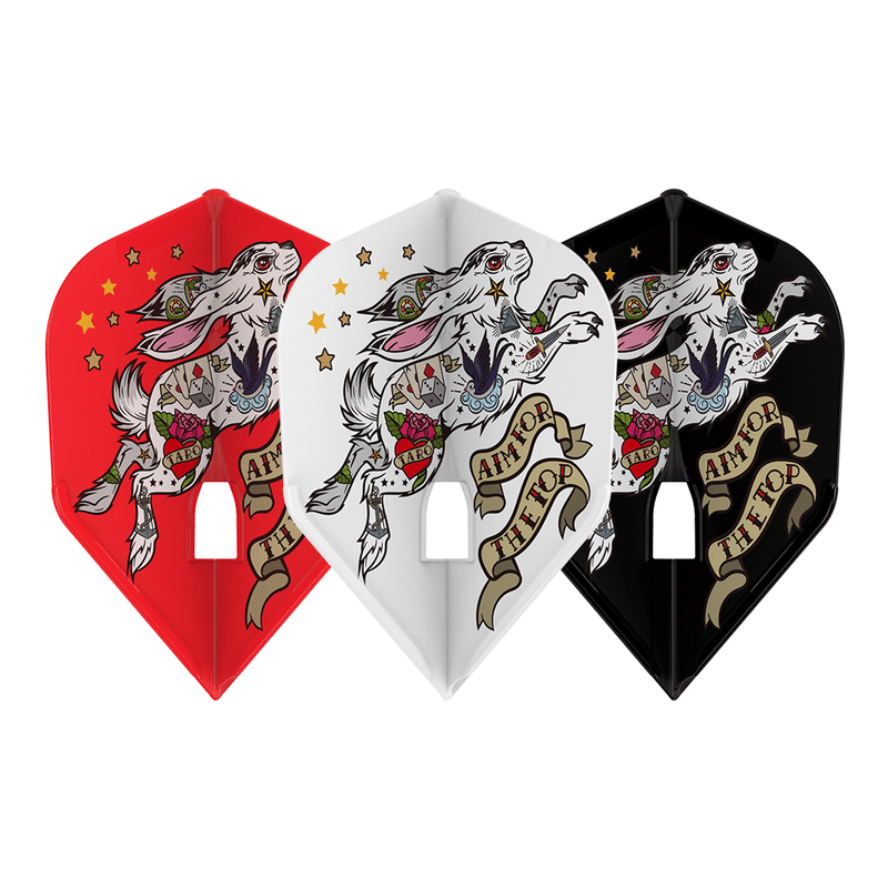 Taro Yachi V5 Standard L1 L-Style Signature Champagne EZ Flights - DreamDarts Dartshop