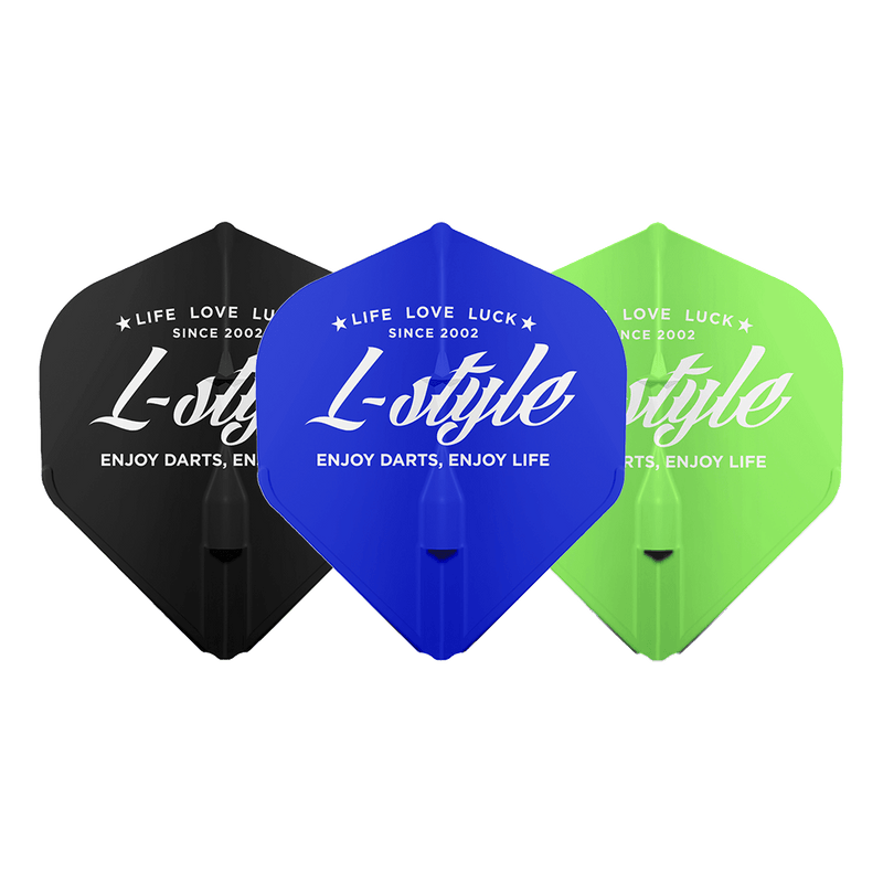 Vintage Logo Standard L1 L-Style Signature Champagne EZ Flights - DreamDarts Dartshop