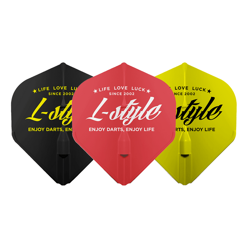 Vintage Logo Standard L1 L-Style Signature Champagne EZ Flights - DreamDarts Dartshop