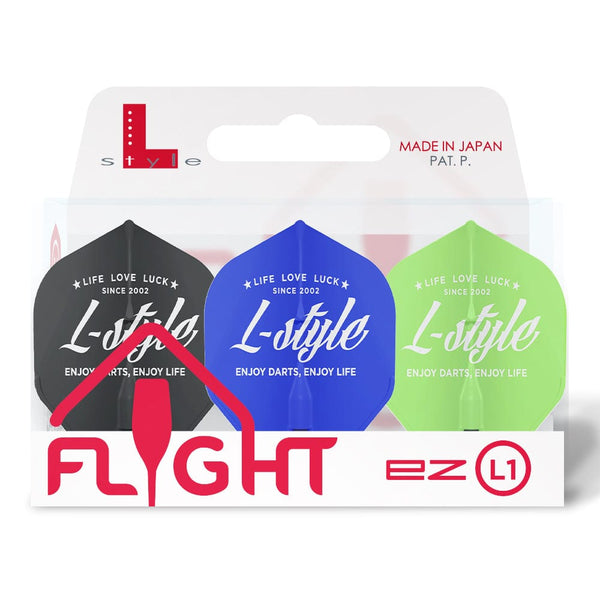 Vintage Logo Standard L1 L-Style Signature Champagne EZ Flights - DreamDarts Dartshop