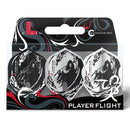 Yukie Sakaguchi v2 Mix L1 Signature Champagne Pro Flights - DreamDarts Dartshop