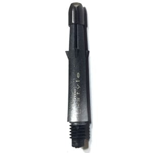 L-Shaft Carbon Locked Straight Two Tone - Silver - DreamDarts Dartshop