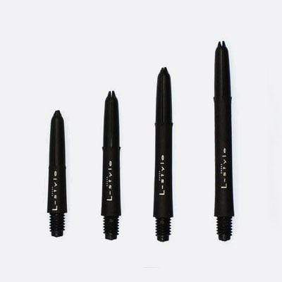 Black Laro Carbon Shafts - DreamDarts Online Dartshop