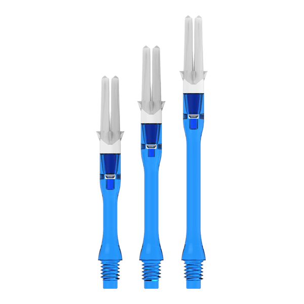 L-Shaft Locked Slim Silent Spinner - Blue - DreamDarts Online Dartshop