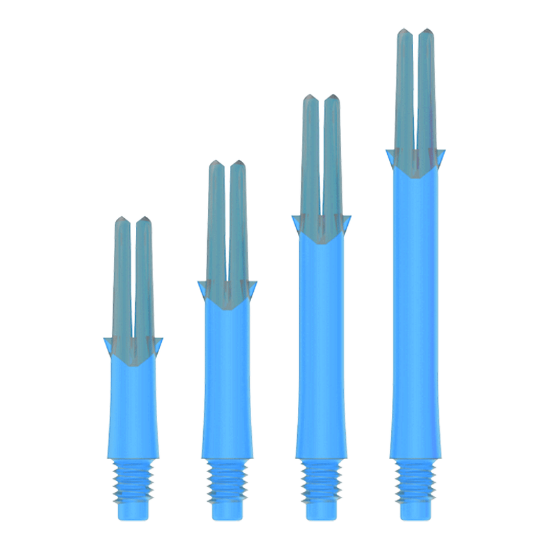 L-Shaft Locked Straight - Hellblau - DreamDarts Dartshop