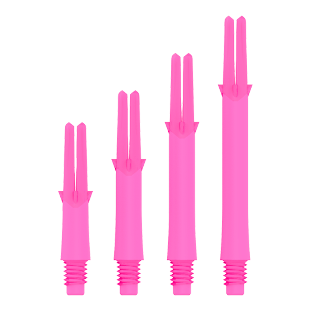 L-Shaft Locked Straight - Pink - DreamDarts Dartshop