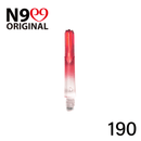 L-Shaft Locked Straight Shaft - Natural Nine - clear/rot - DreamDarts Online Dartshop