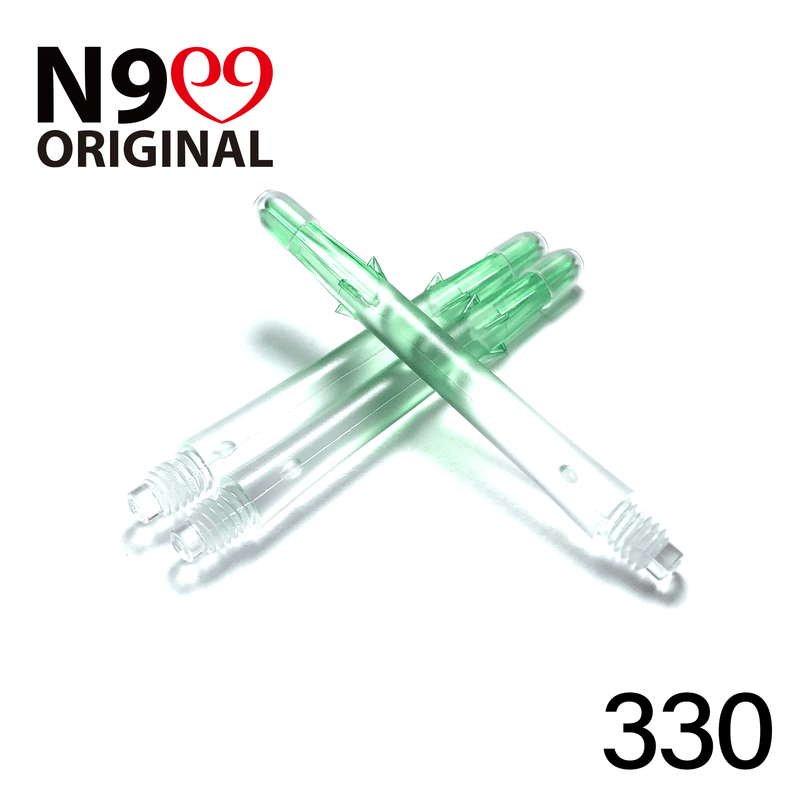 L-Shaft Locked Straight Shaft - Natural Nine - Forrest Green - DreamDarts Dartshop