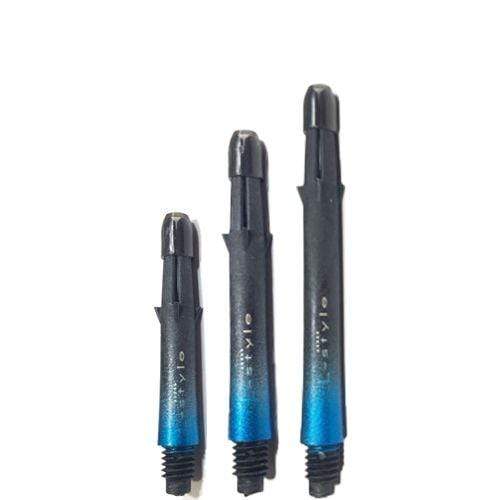 L-Style Carbon Straight Two Tone Locked Shafts Blau - DreamDarts Online Dartshop