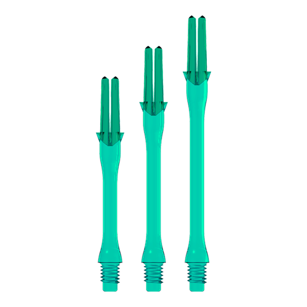 L-Style Locked Slim Shafts Emerald - DreamDarts Dartshop