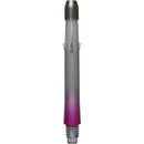 L-Style Two Tone Locked Straight Shafts Black/Pink - DreamDarts Dartshop