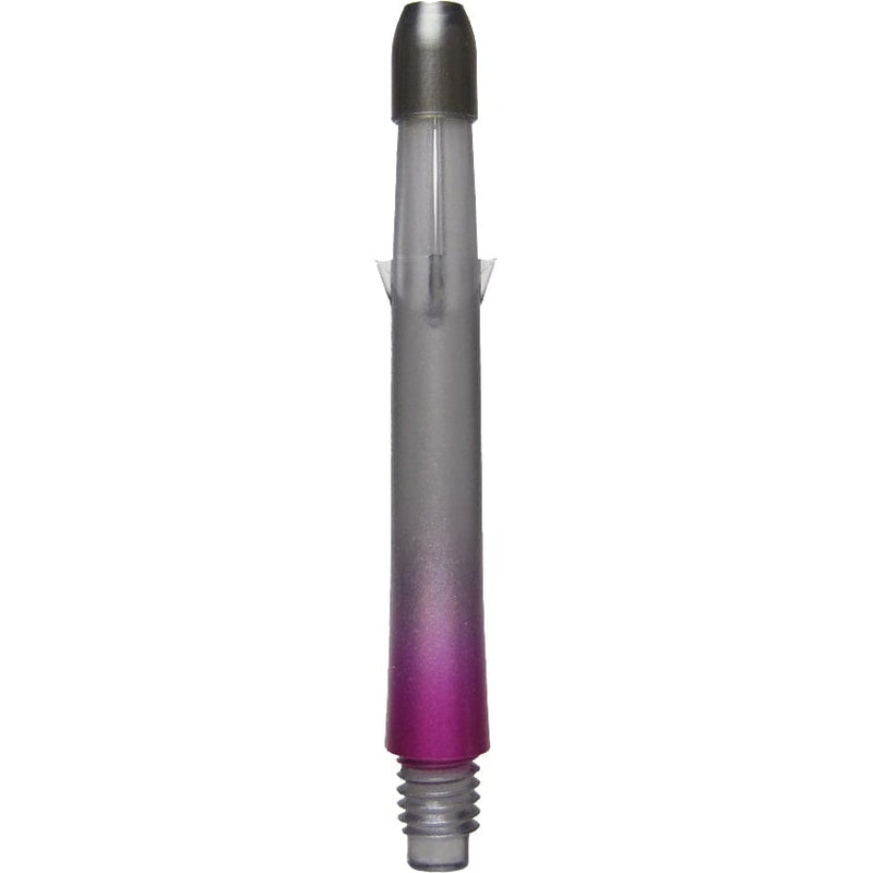 L-Style Two Tone Locked Straight Shafts Black/Pink - DreamDarts Dartshop