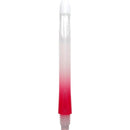 L-Style Two Tone Locked Straight Shafts Milky White/Red - DreamDarts Dartshop