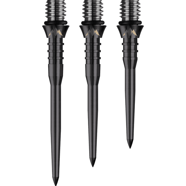 Mission Titan Pro Ti Conversion Points - Grooved - Schwarz - DreamDarts Dartshop