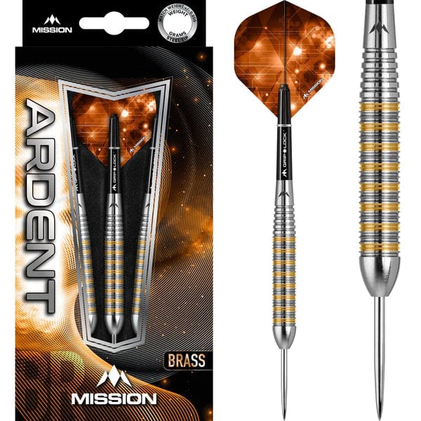 Mission Ardent M2 Brass Steeldarts - DreamDarts Dartshop