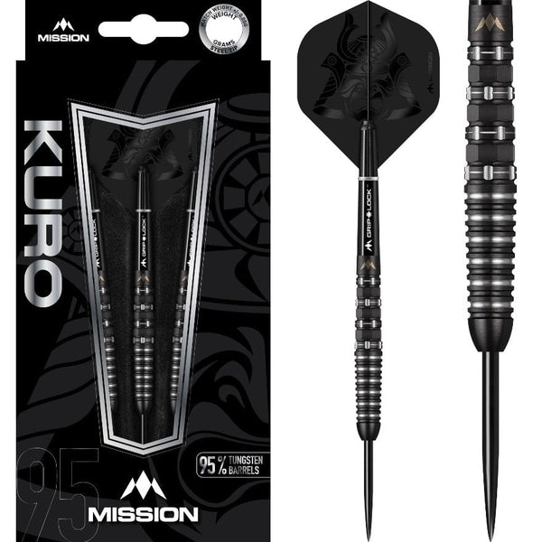 Mission Kuro M3 95% Steeldarts - DreamDarts Dartshop