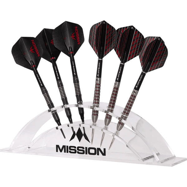 Mission Acryl Dart Ständer für 6 Darts - DreamDarts Dartshop
