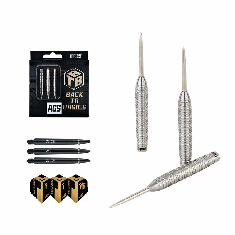 Back to Basic AGS 90% Steeldarts - DreamDarts Dartshop