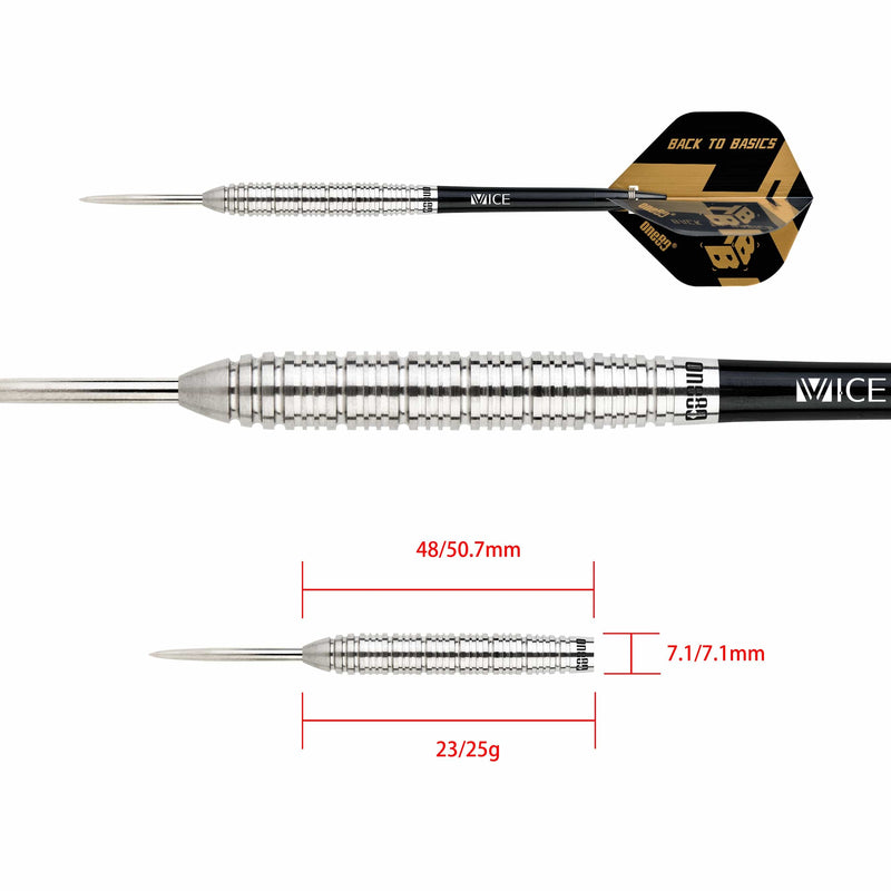 Back to Basic AGS 90% Steeldarts - DreamDarts Dartshop