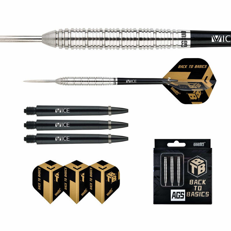 Back to Basic AGS 90% Steeldarts - DreamDarts Dartshop
