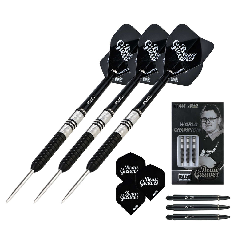 Beau Greaves VHD Black Edition 90% Steeldarts - DreamDarts Dartshop