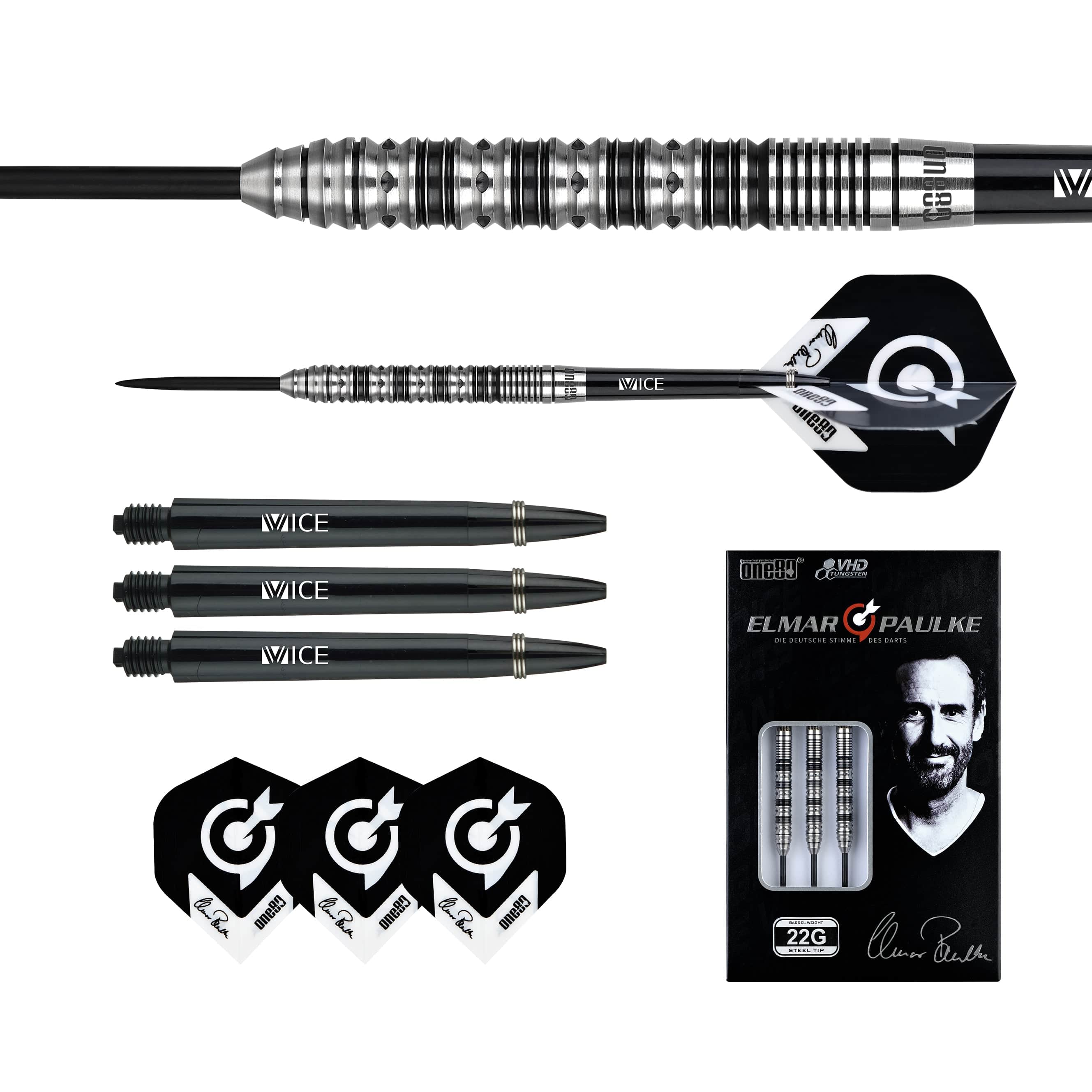 Elmar Paulke V2 90% Steeldarts - DreamDarts Dartshop